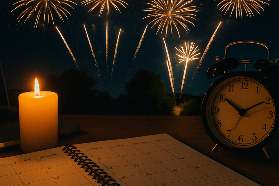 How early do you need to book a fireworks display